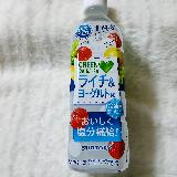 汗を掻く季節に備えたしおライチ味が美味しい