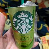 抹茶とミルクがあわさっておいしいです。