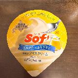 想像以上に甘さが強めのアイス