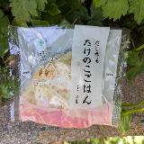 春を感じるたけのこおむすび