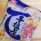 大きな塩せんべい