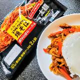 甘めで濃厚な焼きそばです！