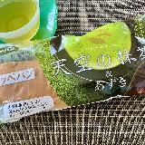 抹茶の渋みとあんの甘さがいい