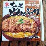 簡単に卵とじの丼ができます