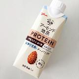 あっさりすっきり、飲みやすい！プロテイン入りアーモンドミルク