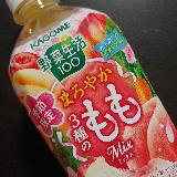 野菜感ない桃ジュース