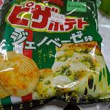 ぴざぽてとはチーズついていて濃厚でおいしいです。