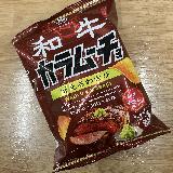 肉の旨みとわさびがマッチ