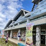 琵琶湖が見える