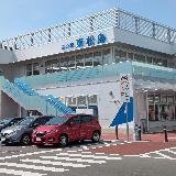 丸ごとブルーインパルスで屋上展望デッキがいい