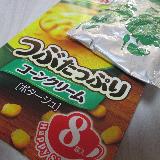 とろりとしたスープに、粒々コーンの食感がアクセントに！