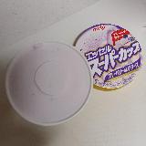 ヨーグルトのようなさっぱりしたブルーベリーアイス