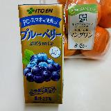 ブルーベリー＋ぶどうのジュース
