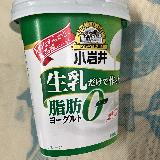 なめらかで濃厚なヨーグルト