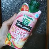 みずみずしい桃の味