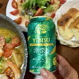 春の訪れエビスビール