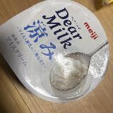 あっさりしたアイスクリーム