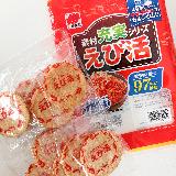 薄焼き、サクサク食感のえび煎餅