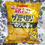 厚切りの食感と、のりの風味豊かな味付けがよく合います。