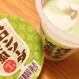 懐かしいメロンソーダフロート