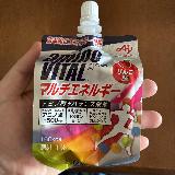 手軽に栄養補給できますが、味はごく普通のりんごゼリーです