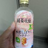 紅茶の渋みと、桃の甘みが見事にマッチ