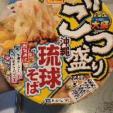 あっさり出汁の効いた味+紅しょうが、太麺