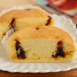 プリンの美味しさを蒸しケーキで