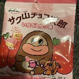 サクサクビスケットといちごチョコのバランスが良い