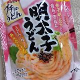 明太子うどん、という以上の表現が見当たらない味