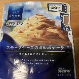 スモーキーなチーズの風味とベーコンの旨みが良い