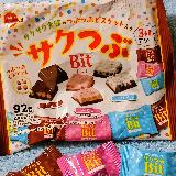 3つの味のチョコレート菓子が楽しい