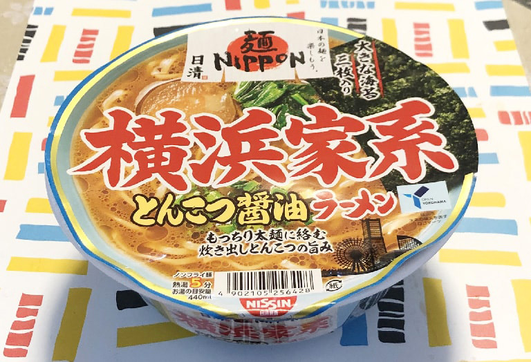 横浜家系とんこつ醤油ラーメン パッケージ