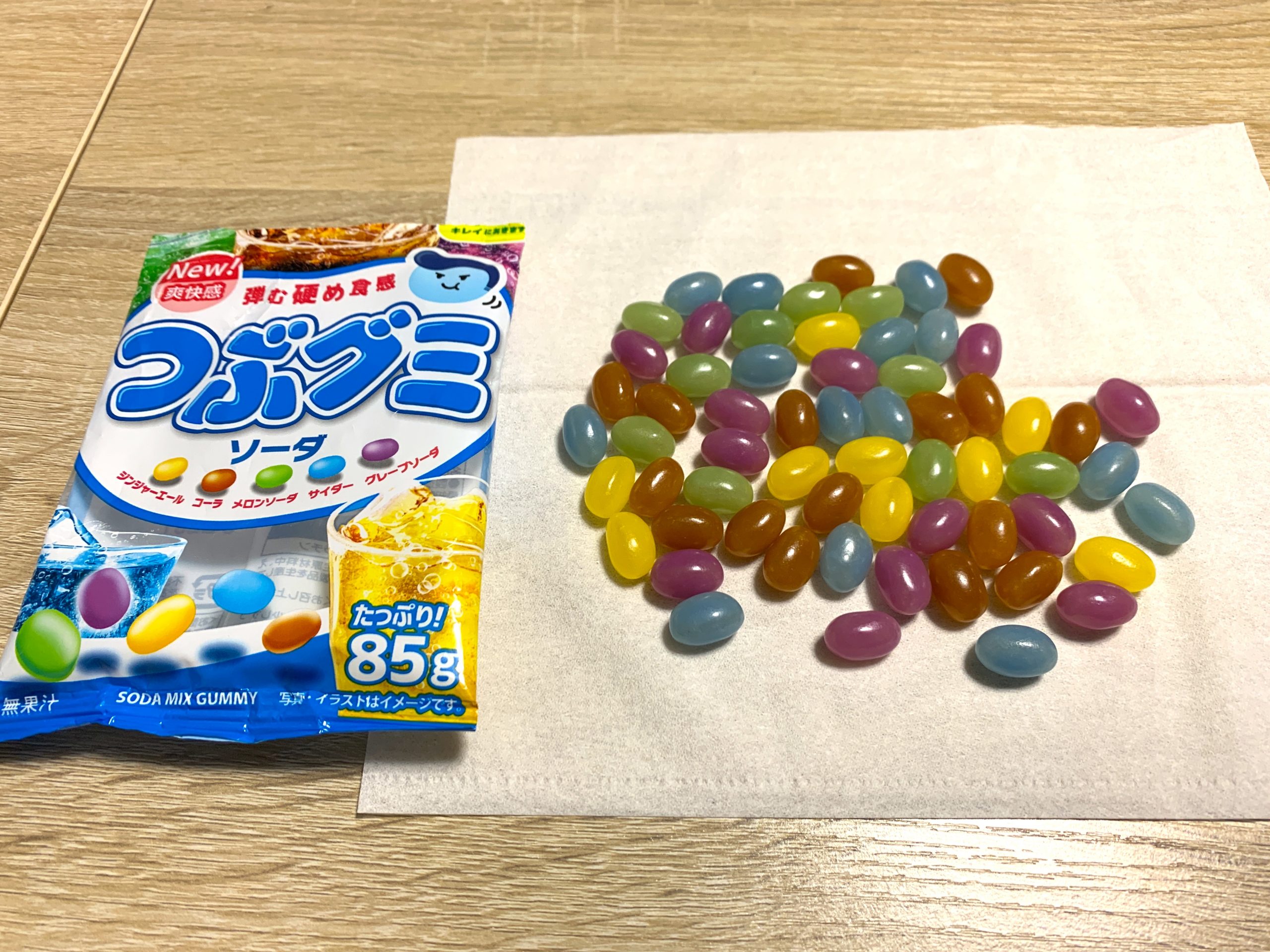 つぶグミ】袋の中の個数を数えてみた - SHAREVIEW