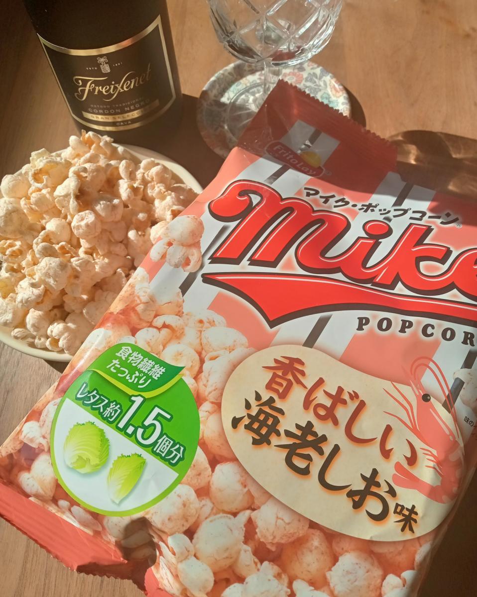 ジャパンフリトレー マイクポップコーン　マイクポップコーン 香ばしい海老しお味（その他スナック菓子）