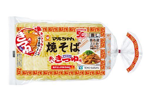 マルちゃん焼そば赤いきつね味 パッケージ