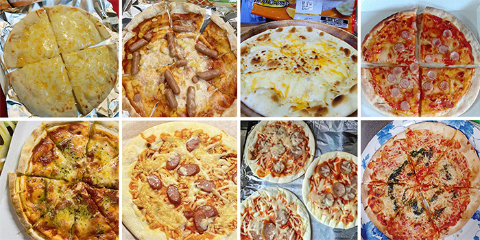 いろいろな味が楽しめるチルドピザ