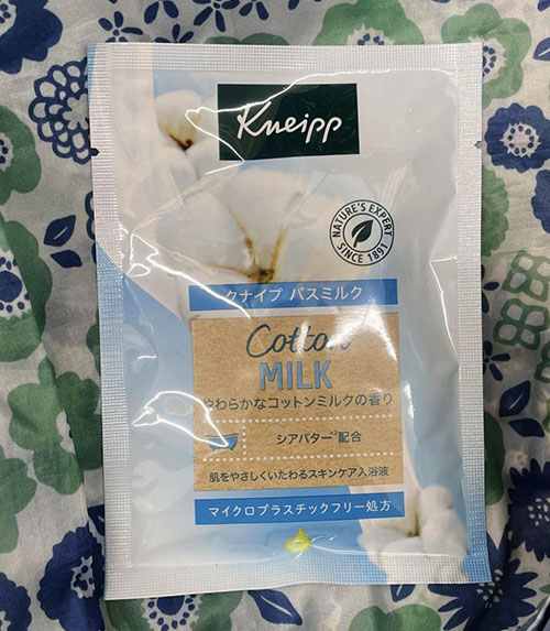 クナイプ バスミルク コットンミルクの香り