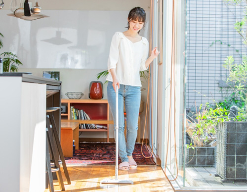 お掃除シートの魅力 フローリング掃除