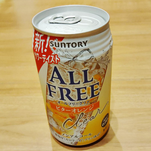 サントリー オールフリークリア ビターオレンジ