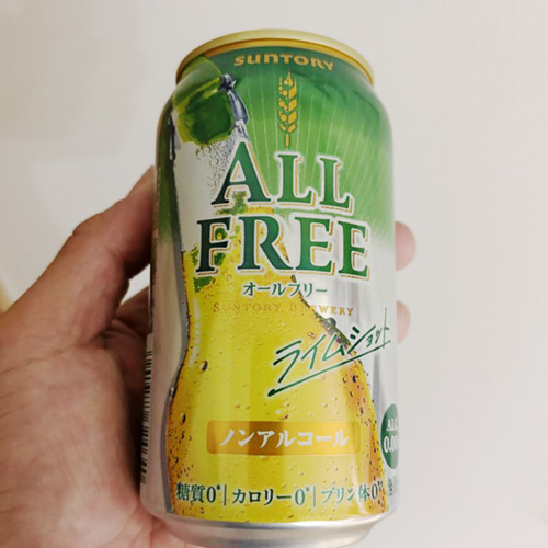サントリー オールフリー ライムショット