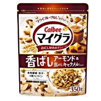 カルビー マイグラ 香ばしアーモンド＆焦がしキャラメル