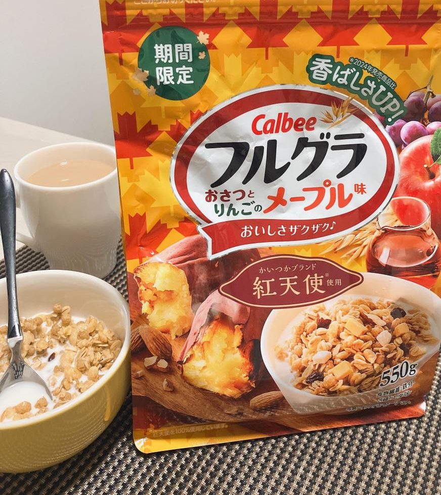 フルグラ おさつとりんごのメープル味
