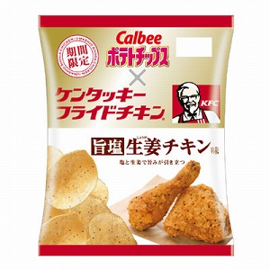 2012年ポテトチップス旨塩生姜チキン味
