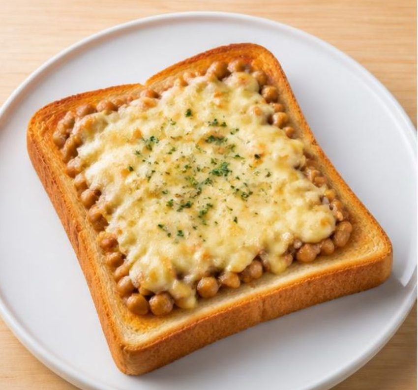 納豆トースト