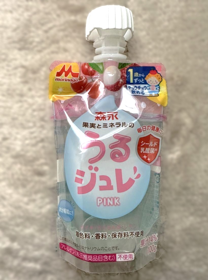 森永乳業 果実とミネラルのうるジュレ PINK