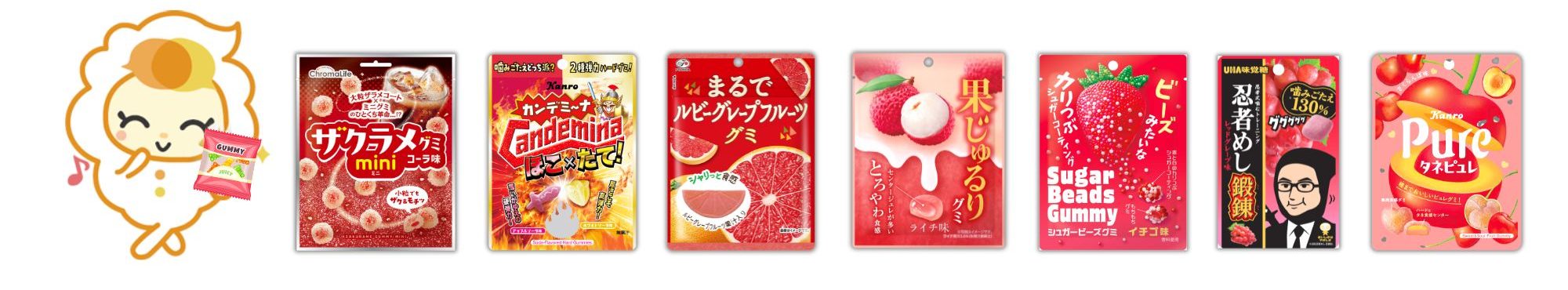 グミの日 セブンイレブン限定グミまとめ