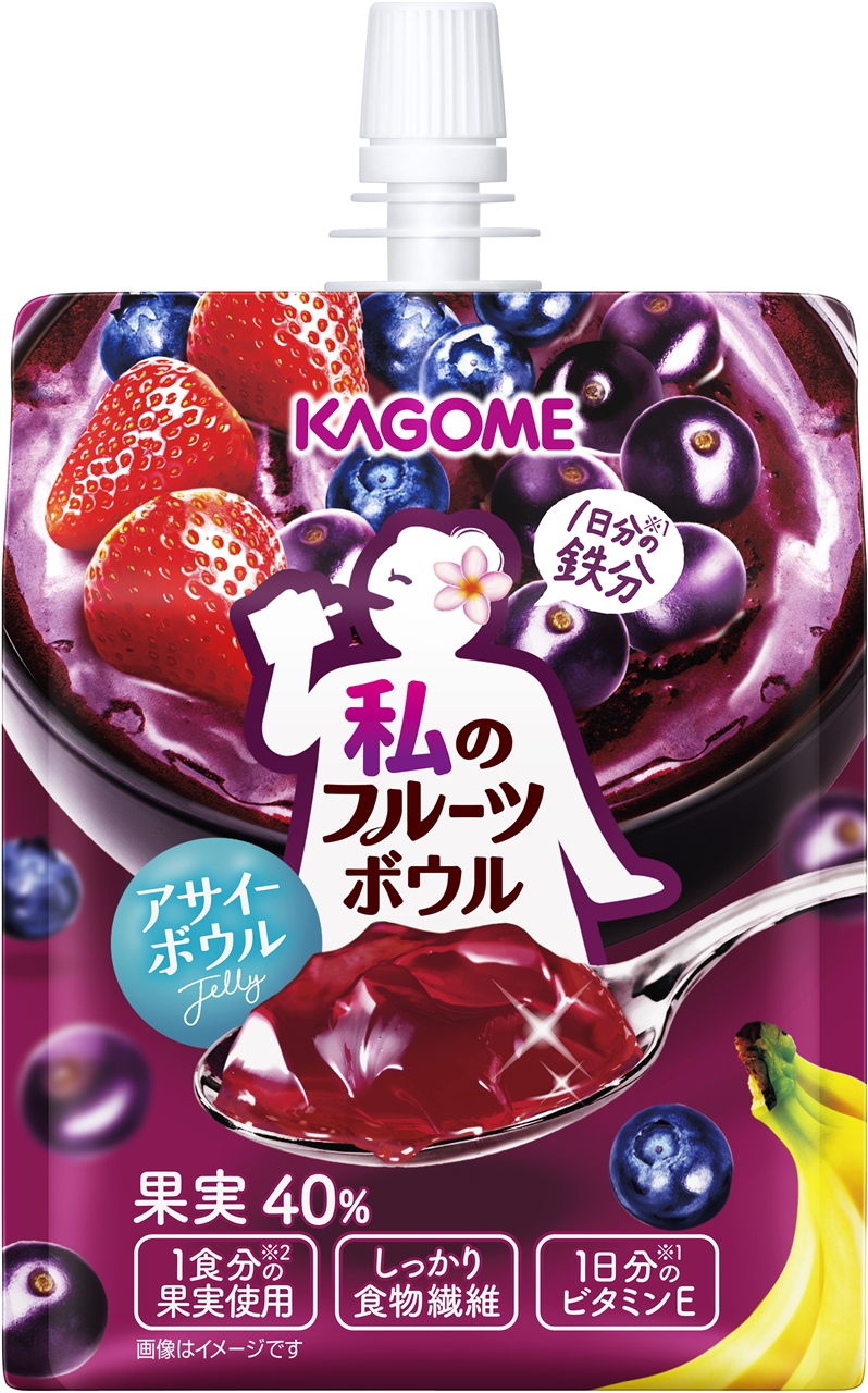 私のフルーツボウル アサイーボウルJelly パッケージ