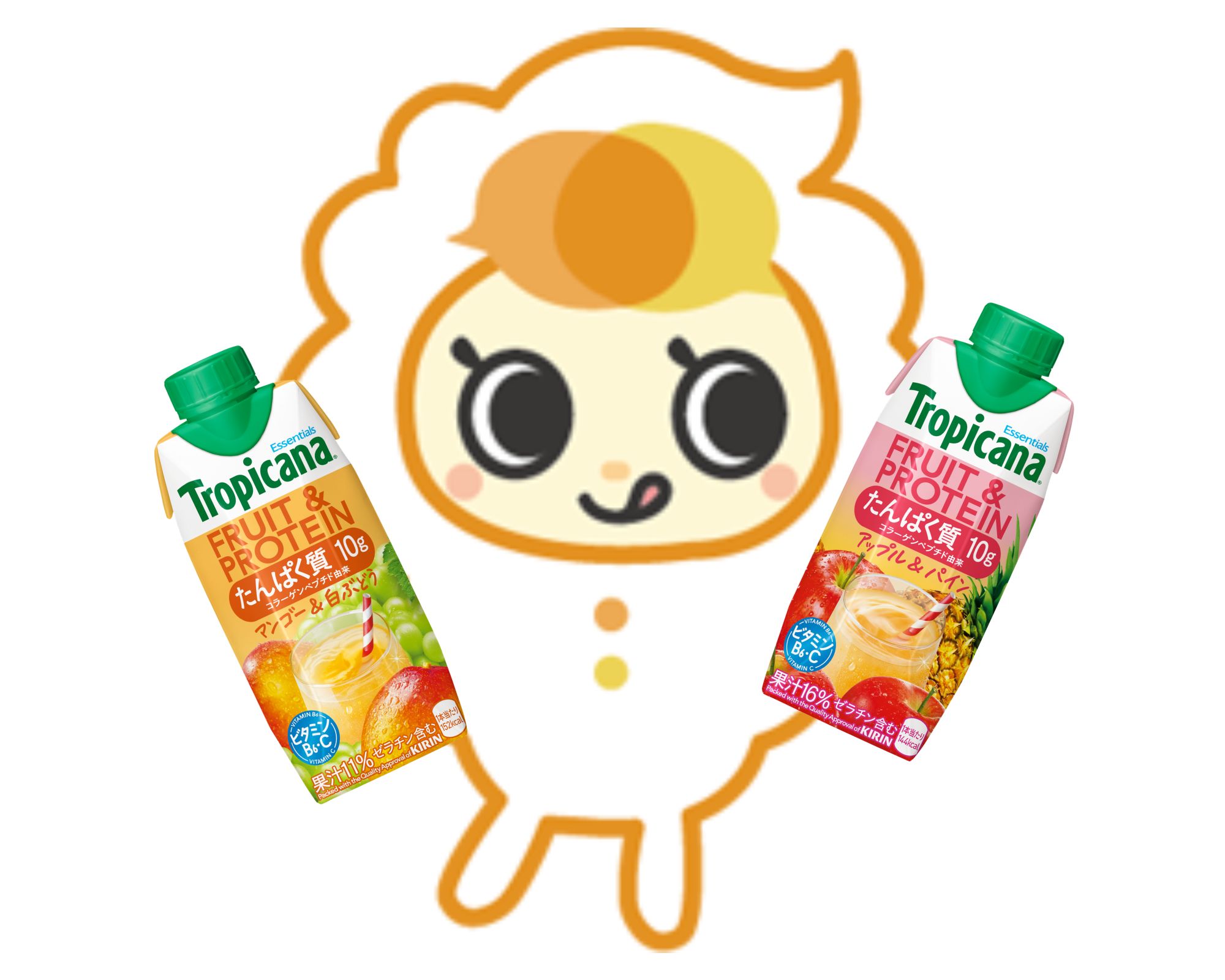 トロピカーナ エッセンシャルズ FRUIT&PROTEIN 商品概要