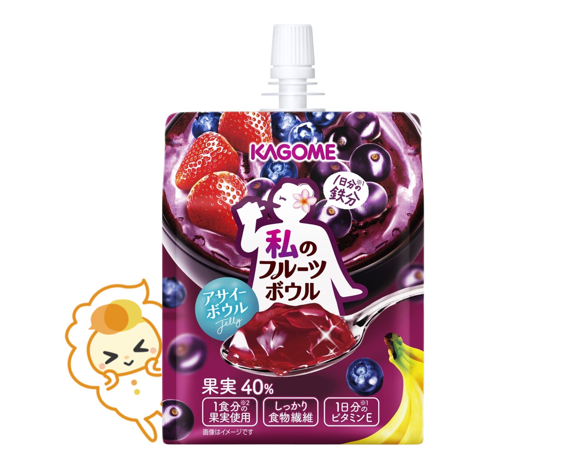 私のフルーツボウル アサイーボウルJelly
